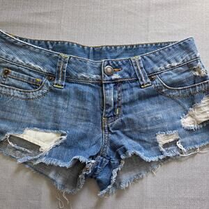 Jimmy'z cutoff jean shorts woman's size 6
